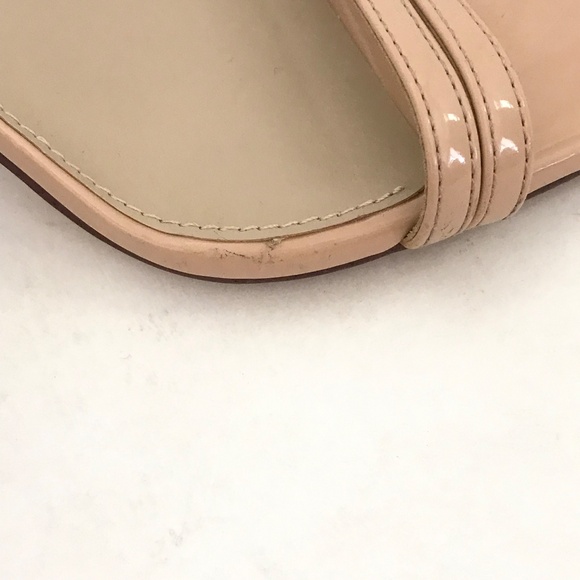 SAM EDELMAN Kit Heeled Sandal Slingback Block Heel Squared Open Toe Heels Size 9 - Picture 16 of 16